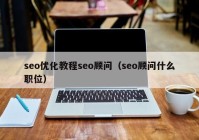 seo優(yōu)化教程seo顧問（seo顧問什么職位）